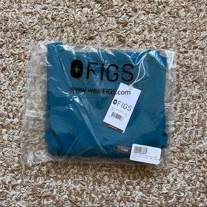 figs catarina top xxs pacific blue